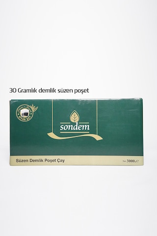Sondem Demlik Süzen Poşet 3000 Gr - 30gr' Lık Süzen Poşet