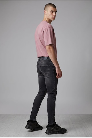 BLACK STEEL Yıkamalı Erkek Denim Pantolon Qkkod-813 Antrasit