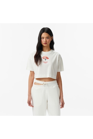 United4 Unıted4 Regular Fit Kadın Siyah T-shirt Paze Siyah