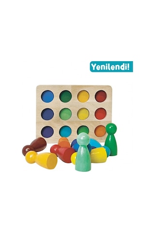 Bee Smart 12 Li Waldorf Gökkuşağı Insan Figürleri 2+ Yaş BEESMART.020