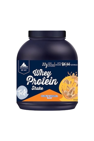 Multipower Whey Protein Tozu Shake 2000 Gr Peanut & Caramel