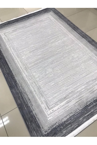 Liparis Halı Toscana 204 Serisi Triko Akrilik Salon Oturma Yatak Odası Halısı Gri - Antrasit