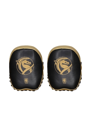 Dragondo 40203-p Micro Ellik Kick Boks Ellik Lapa Çift Siyah - Altın