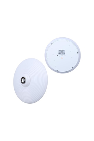 Powermaster Pm-27330 Beyaz 35 10.5 Cm 24 Watt Bluetooth Hoparlörlü Tavan Aydınlatma Al-bl303 Tornavida Hediyeli Diğer