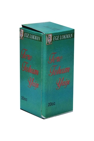 Ege Lokman Tere Tohumu Yağı 20 ML