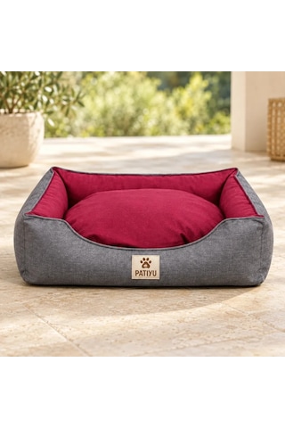 Patiyu Aura Premium Yatak - Bordo / Large