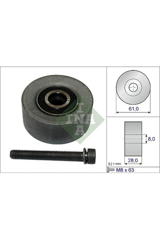 V Kayış Gergi Rulmanı - Fiat Stilo, Croma, 159 - Schaeffler-ına-532047210