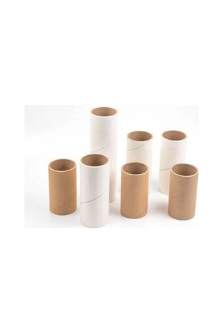 10 Adet Karton Masura Silindir Kutu Postüp Rulo Kargo Tüpü Korumalık Koli 20 Cm Uzunluk 8cm Çap