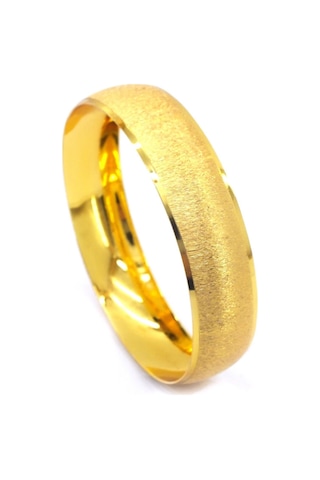 Ferizz Altın Kaplama Melisa Model 1.5 Cm Bilezik Blz-3025 Altın