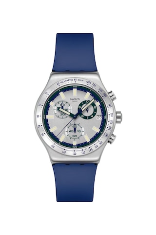 Yvs539 Swatch Blue Reflective Erkek Kol Saati Yvs539 Metal