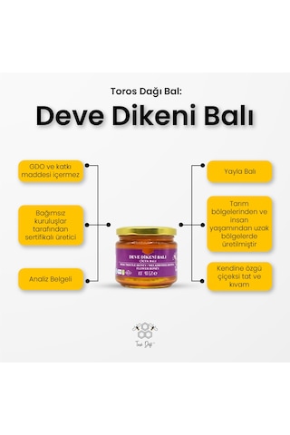 Toros Dağı Deve Dikeni Balı 400 G