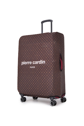 Pierre Cardin Büyük Boy Koruyucu Valiz Kılıfı Likralı Çok Renkli