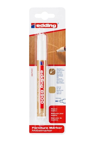 Edding 4-8900-1-4616 Mobilya Kalemi 8900 Dıy, 1.5-2 Mm, Açık Meşe Diğer