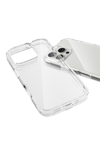 Apple Uyumlu iPhone Buff 16 Pro Air Hybrid Şeffaf Kılıf Crystal Clear