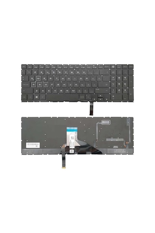 Hp Omen 15-dc 15-dh Notebook Klavye - Siyah - Ver.1 - Multi-ışık / Nbkl0246 79442456