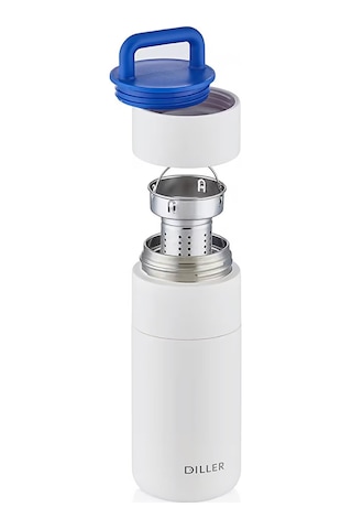 Diller Çelik Termos 350 Ml - Beyazstandart Beyaz