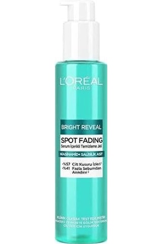Bright Reveal Cilt Kusuru İzi Karşıtı, Serum İçerikli Temizleme Jeli Niasinamid Ve Salisilik Asit 150 Ml
