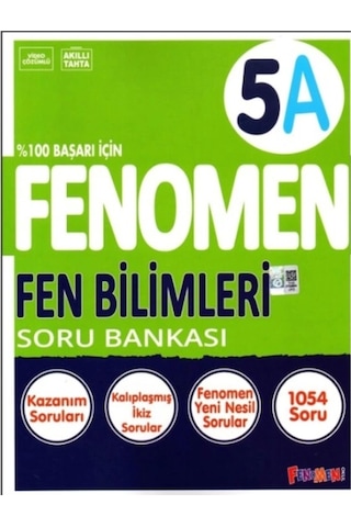 Gama 5. Sınıf Fenomen Fen Bilimleri A Soru Bankası