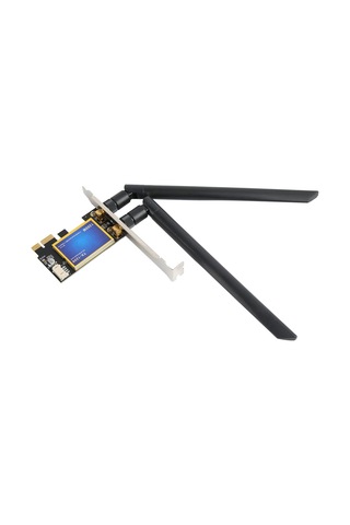 Pcıe Wifi Kartı 2.4g 5g Çift Bant Ağ Adaptörü 1200 Mbps 4.0