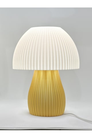 Elegant Abajur - Özel Tasarım Modern Ve Şık Masa Lambası - Gold Beyaz - Gold