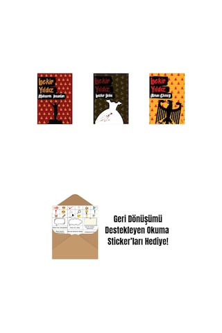 Mahşerin İnsanları + Bozkır Gelini + Alman Ekmeği + Okuma Sticker'ları