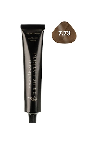 Perfect Shine Permanent Profesyonel Saç Boyası 100 ML Fındık Kabuğu / Karamel Kahve Chocolate Gold