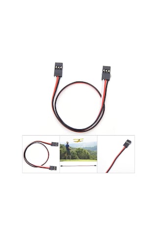 Suofeng 10 Adet 30cm Jr Erkek-erkek Servo Uzatma Kablosu, Rc Araba-uçak-helikopter İçin, Pvc + Kalay Kaplı Bakır, İyi İletkenlik Ve Dayanıklılık