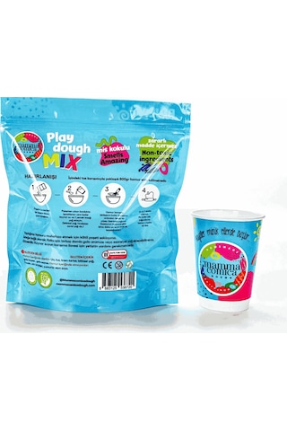 Mammacomica Dough Kendin Yap Kendin Oyna Toz Karışımı - Pembe