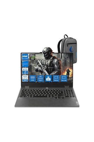 Lenovo LOQ 15IRX10 83JE00WGTRRNP14 i7-13700HX 48 GB 1 TB SSD RTX5050 15.6" W11P Dizüstü Bilgisayar + Çanta