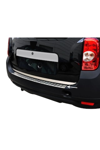 Dacia Duster 2010-2017 Arası Krom Arka Tampon Koruma P.çelik