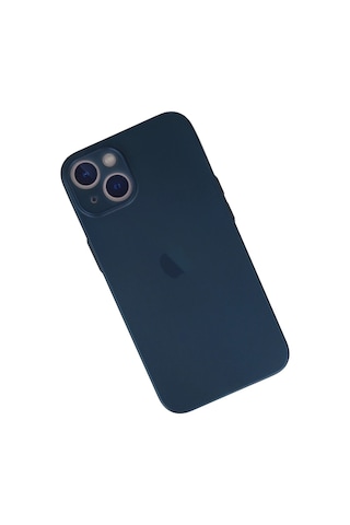 Newface Apple iPhone Uyumlu 13 Mini Kılıf Pp Ultra İnce Kapak Glblseme - 34 - Mavi
