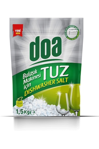 Doa Bulaşık Makinesi Parlatıcı 500 Ml & Tuz 1,5 Kg