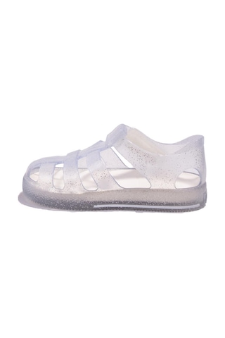 Igor S10265 Star Glitter Beyaz Ortopedik Günlük Kız Çocuk Sandalet 001
