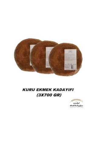 İstanbul Ekmek Kadayıfçısı Vakumlu Ekmek Kadayıfı 3 x 700 G