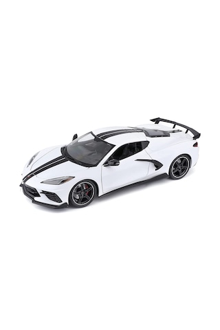 Maisto 1/24 2020 Chevrolet Corvette Stingray Coupe - Beyaz