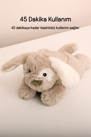 Cloud-b Melodili Peluş Köpek Uyku Arkadaşı 20x15x9 CM