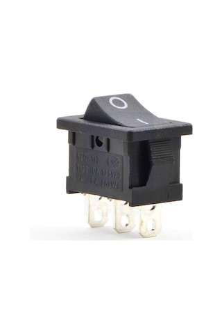 3 Pin Rocker On/off Işıksız Power Anahtar 2 Adet