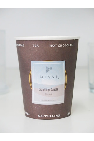 MİSSİ CRACKLING DARK AMBER VEGAN REFİL MUM 200 GR (ÇITIRTILI)