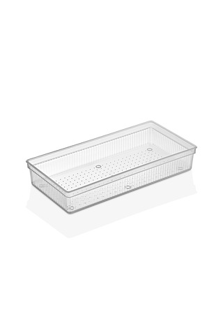 Bade 9 Parça Çekmece İçi Kaşıklık Düzenleyici Organizer - Çatal B Şeffaf