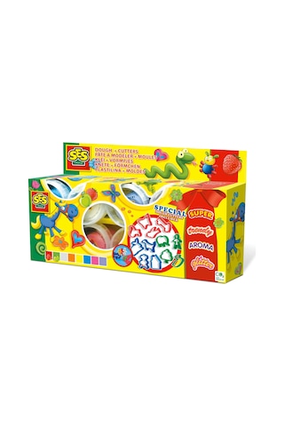 Ses Creative Oyun Hamuru Tutkusu 8 x 90 G Ve Kesici Kalıplar