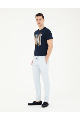 Pierre Cardin Erkek Mavi Pantolon Kanvas-chino 50285534-vr036 Mavi