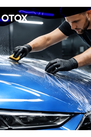 Tpx 7.5 Mil Şeffaf Ppf Kaplama Film Poliüretan Crystal Clear Gloss Boya Koruma Filmi 152 Cm X 2 Metre