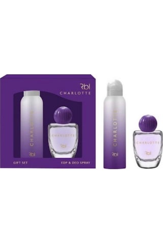 ﻿Rebul Charlotte Kadın Parfüm EDP 50 ML + Charlotte Kadın Sprey Deodorant 150 ML + Sport Erkek Parfüm EDT 50 ML + Sport Erkek Sprey Deodorant 150 ML