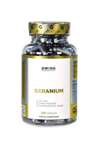 Swiss Geranium Fat Burner Thermo Preworkout Energy Booster 120