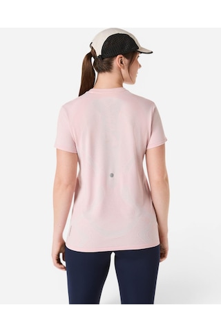 Asics Road Seamless Ss Top Kadın Pembe Kısa Kollu Tshirt 2012d292-700