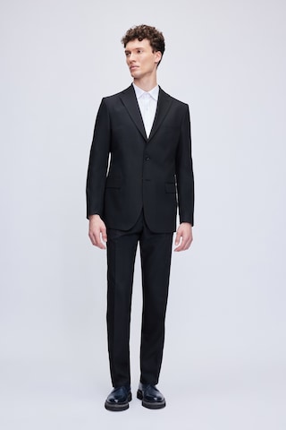 Hatemoğlu Siyah Comfort Fit Desenli Mono Yaka Klasik Takım Elbise 33181024t013 991 Siyah