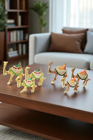 Dekoratif Deve Biblosu 3'lü Set