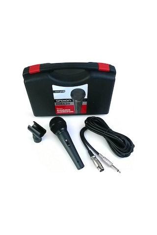 Spekon Dm-630 Kablolu Dinamik El Mikrofonu - Cami Mikrofonu