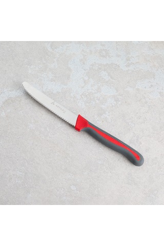 Aryıldız Plurex Tırtıklı Domates Bıçak Antrasit 11,5 Cm Renkli