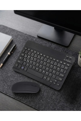 Tcx Bluetooth Klavye Mouse Seti Taşınabilir Wireless Bilgisayar Aksesuarı Diğer